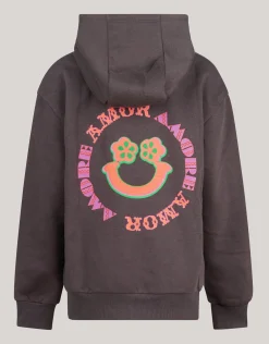 Artwork Hoodie Donkergrijs