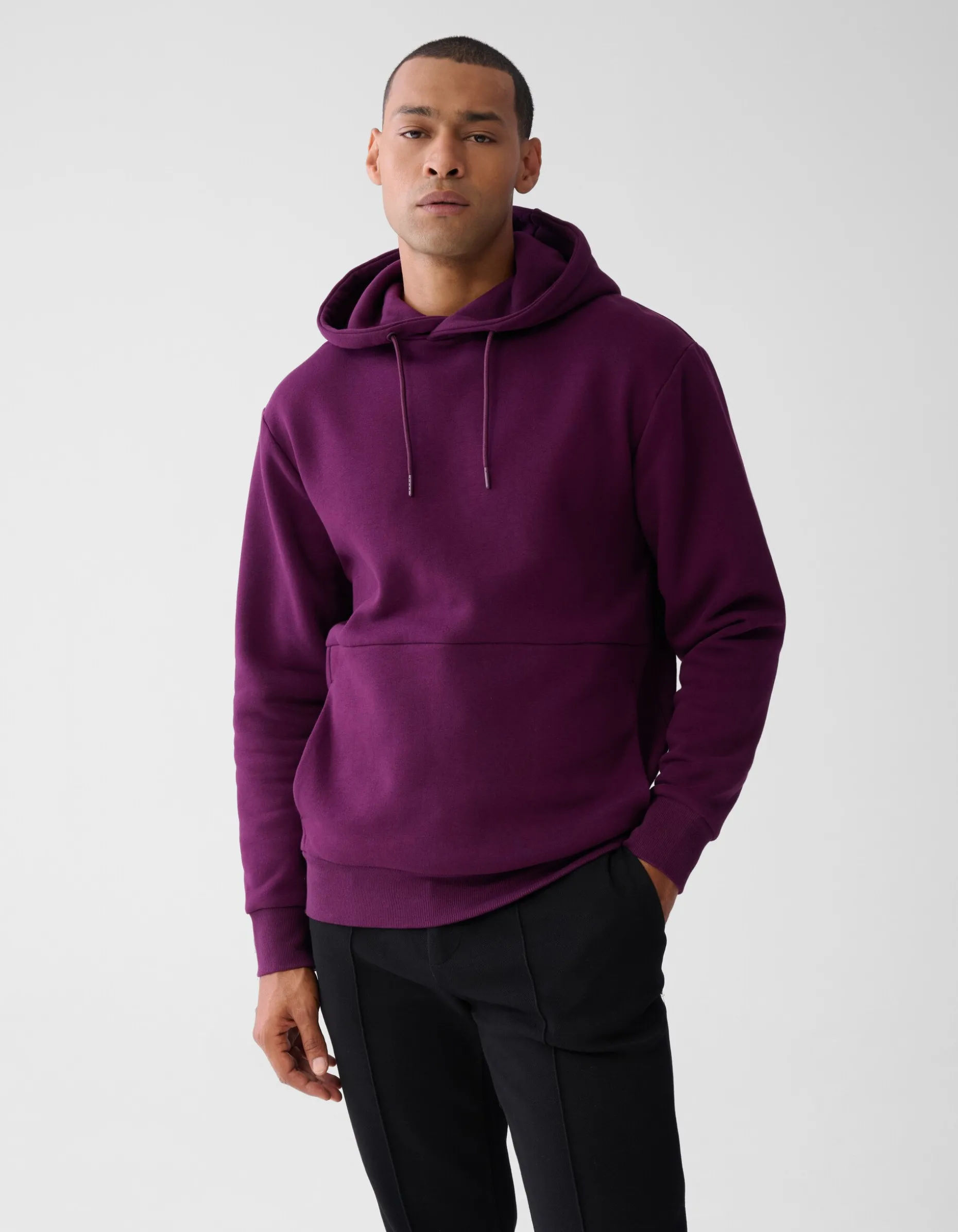 Artwork Hoodie Donkerrood