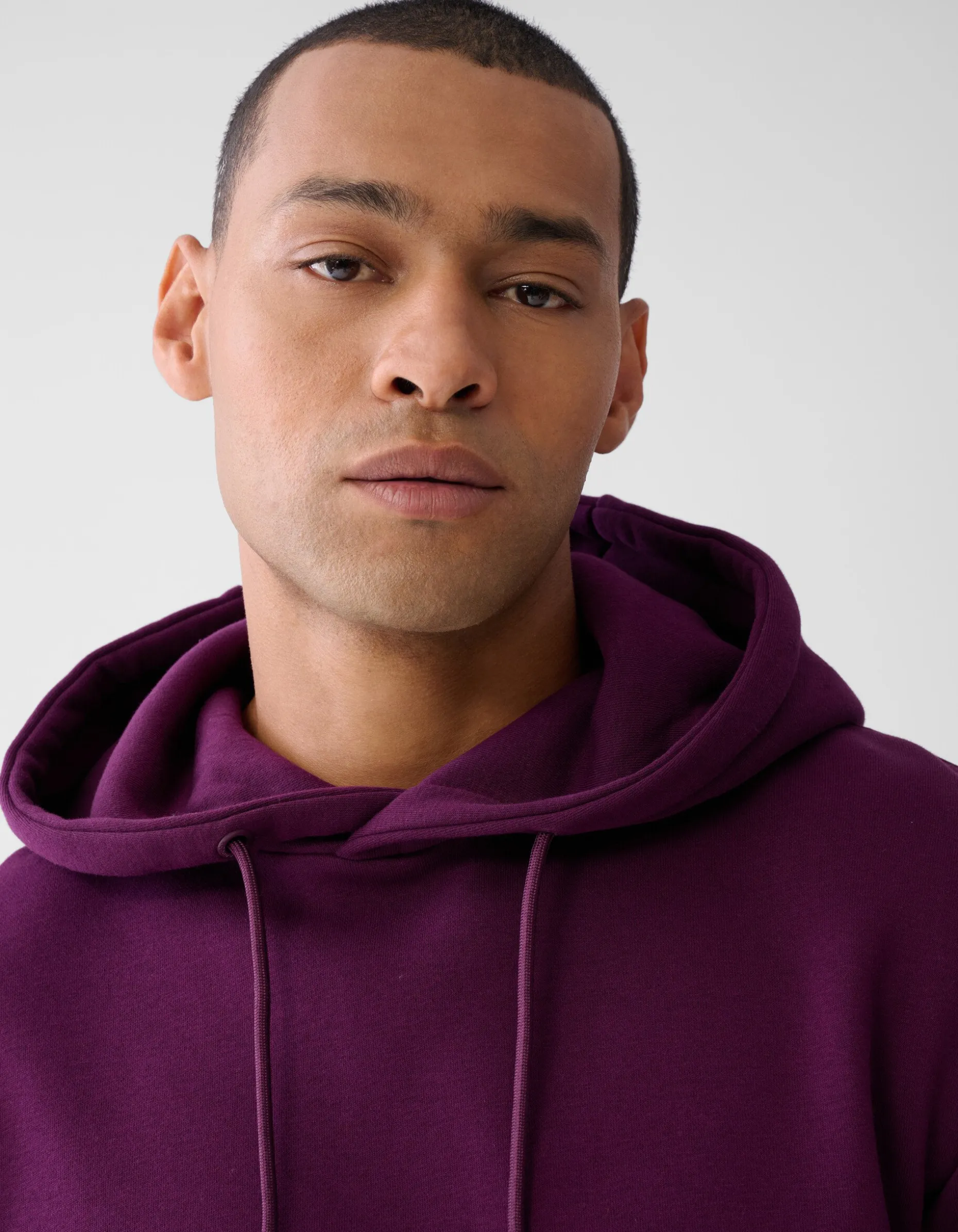Artwork Hoodie Donkerrood