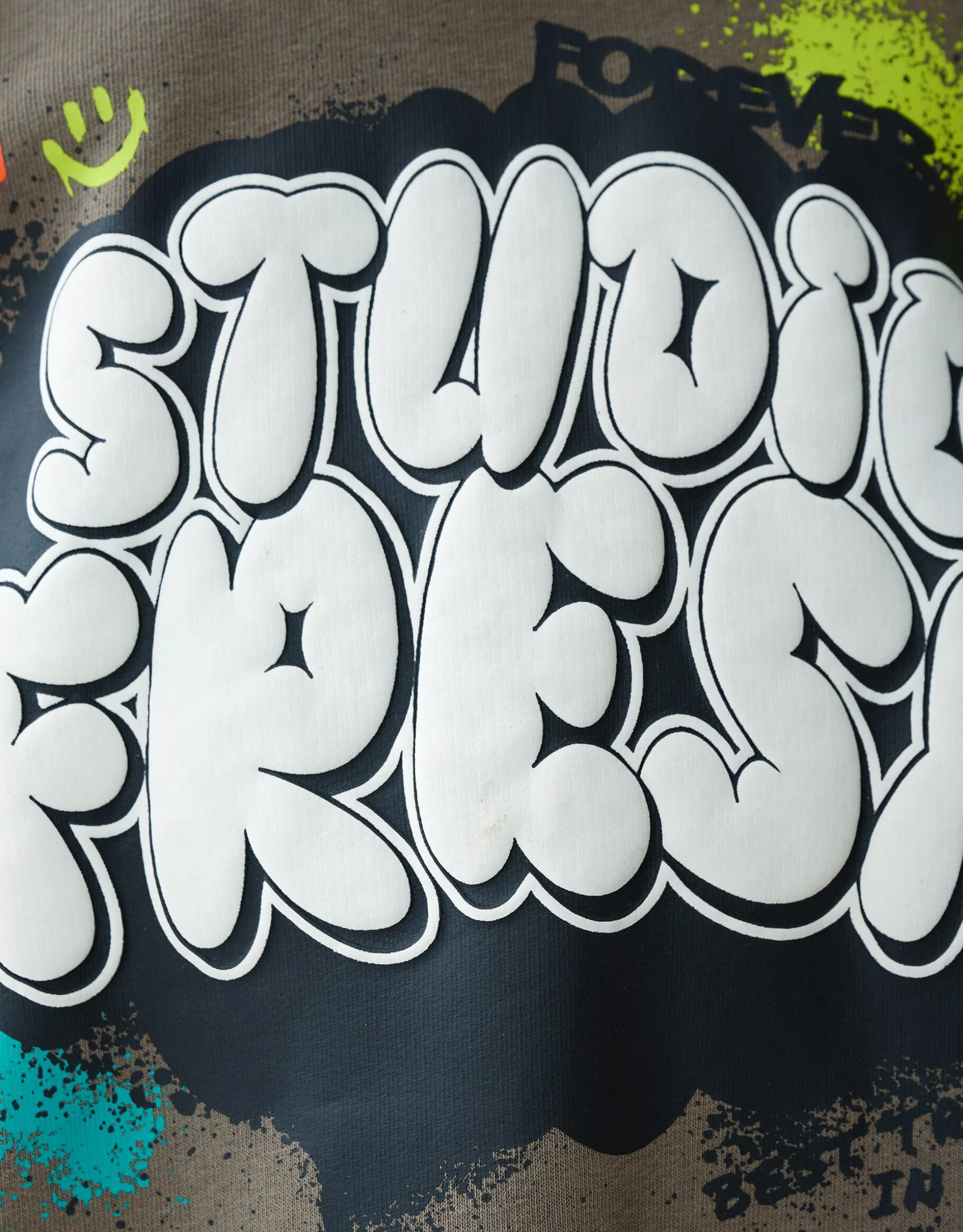 Artwork Hoodie Groen