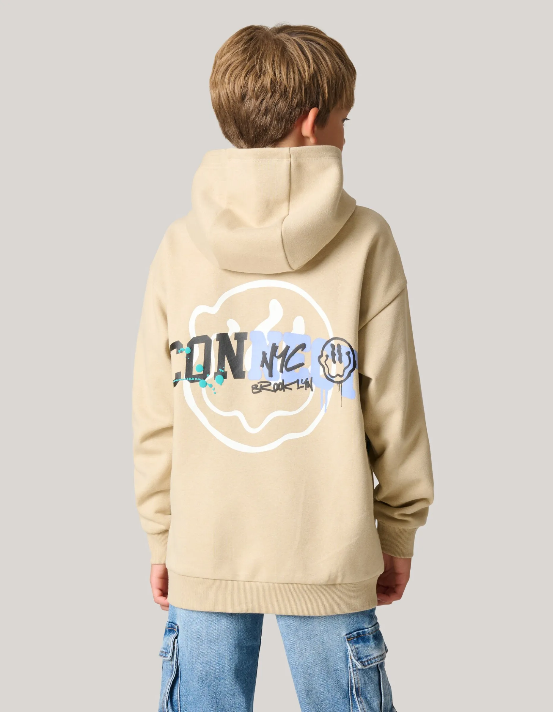 Artwork Hoodie Zand