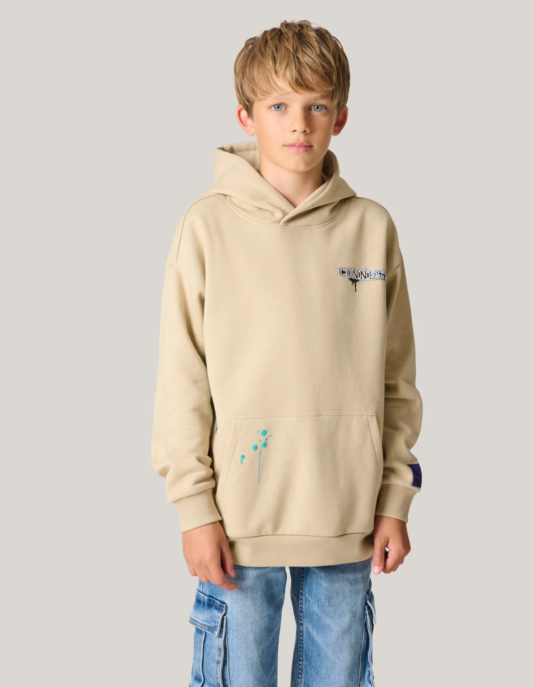 Artwork Hoodie Zand