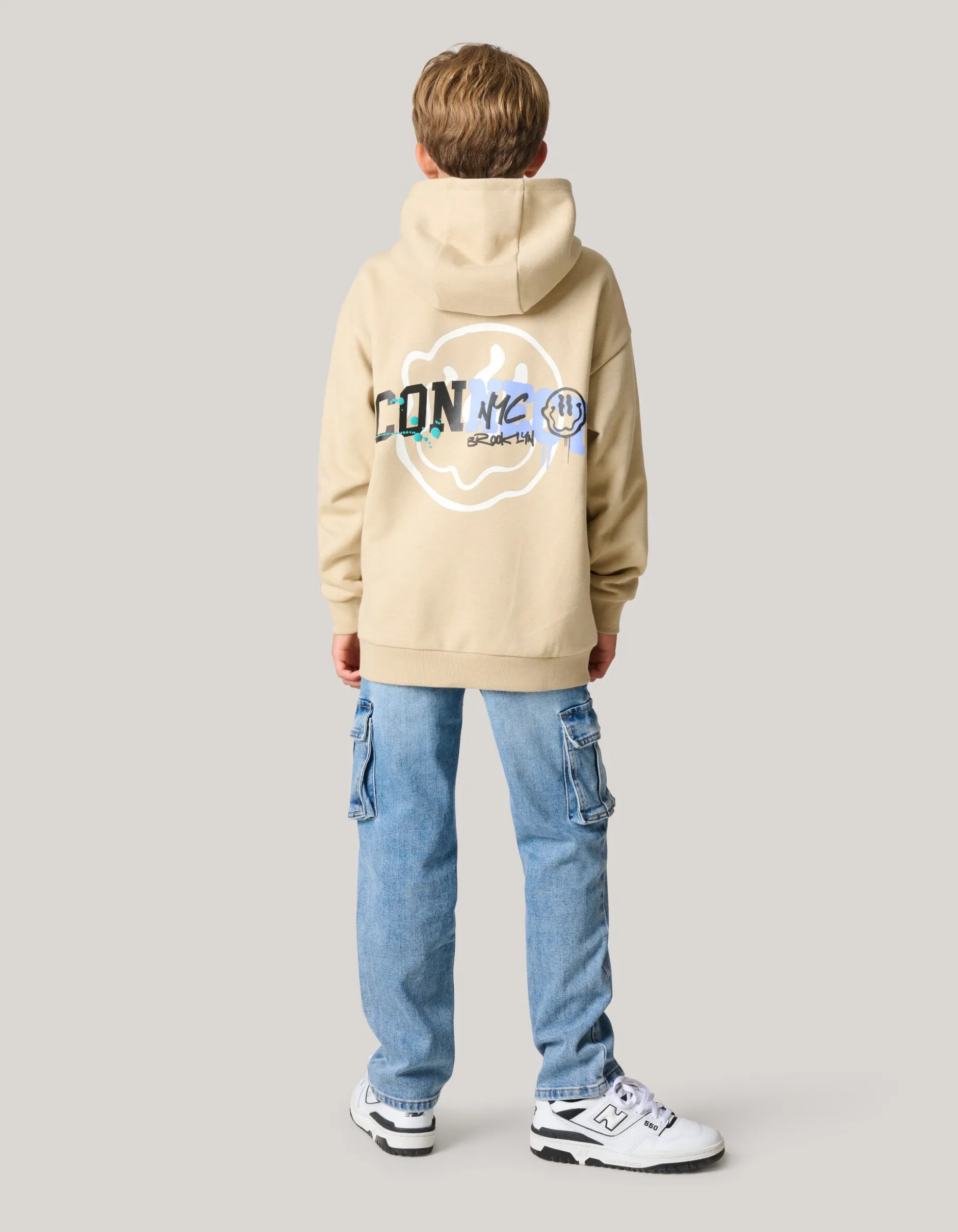 Artwork Hoodie Zand