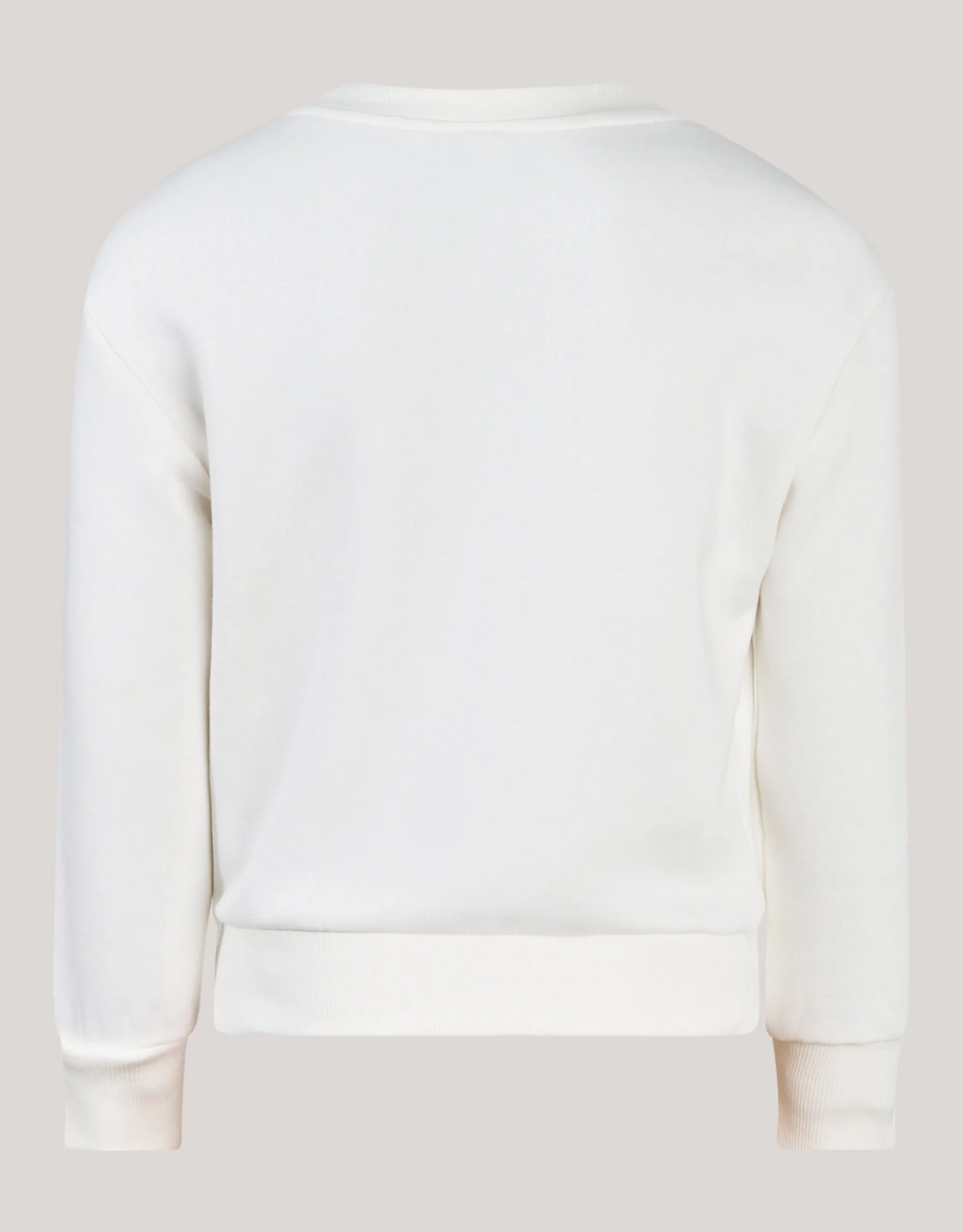 Artwork Sweater Gebroken Wit