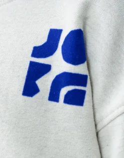 Artwork Sweater Lichtgrijs
