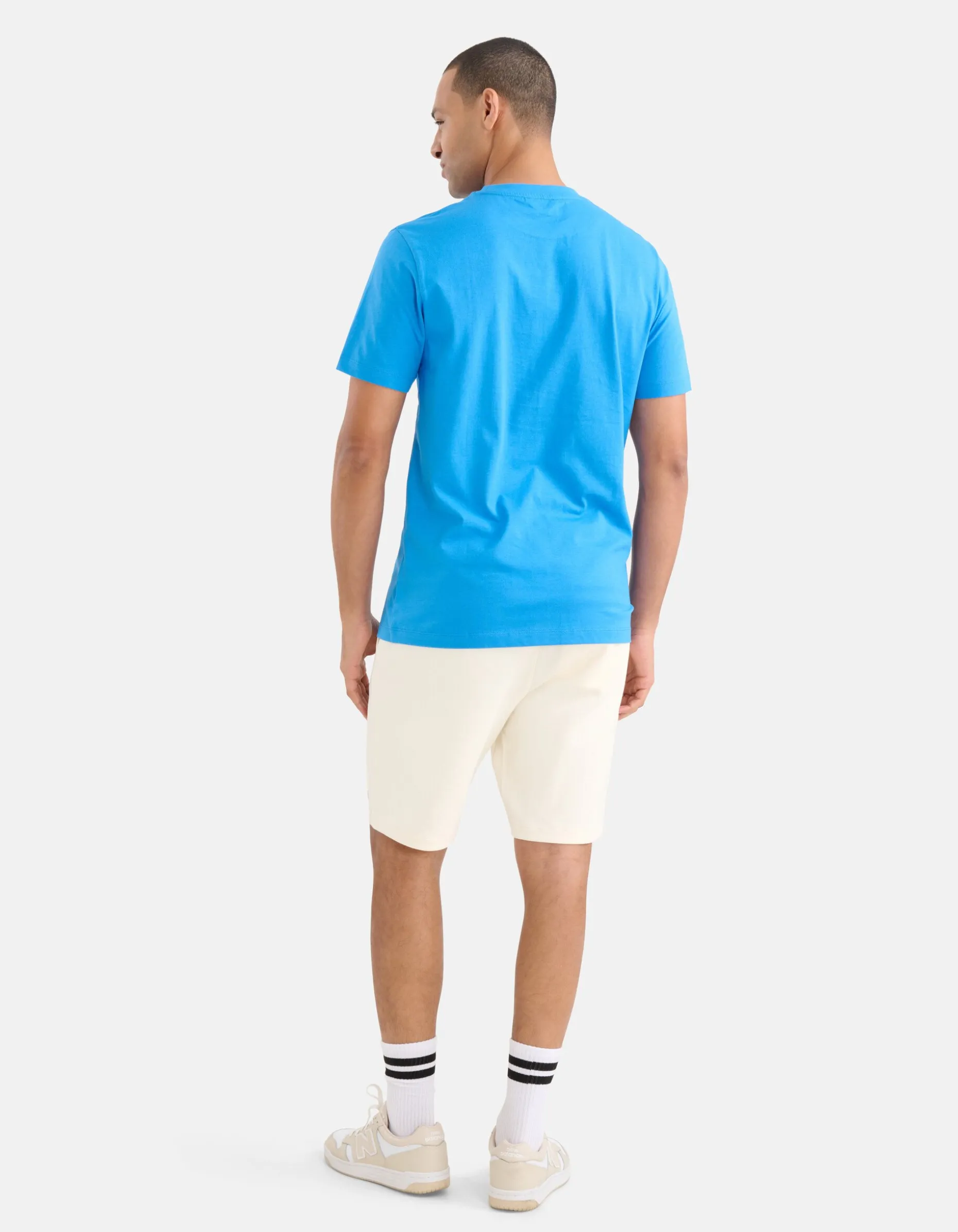 Artwork T-shirt Blauw
