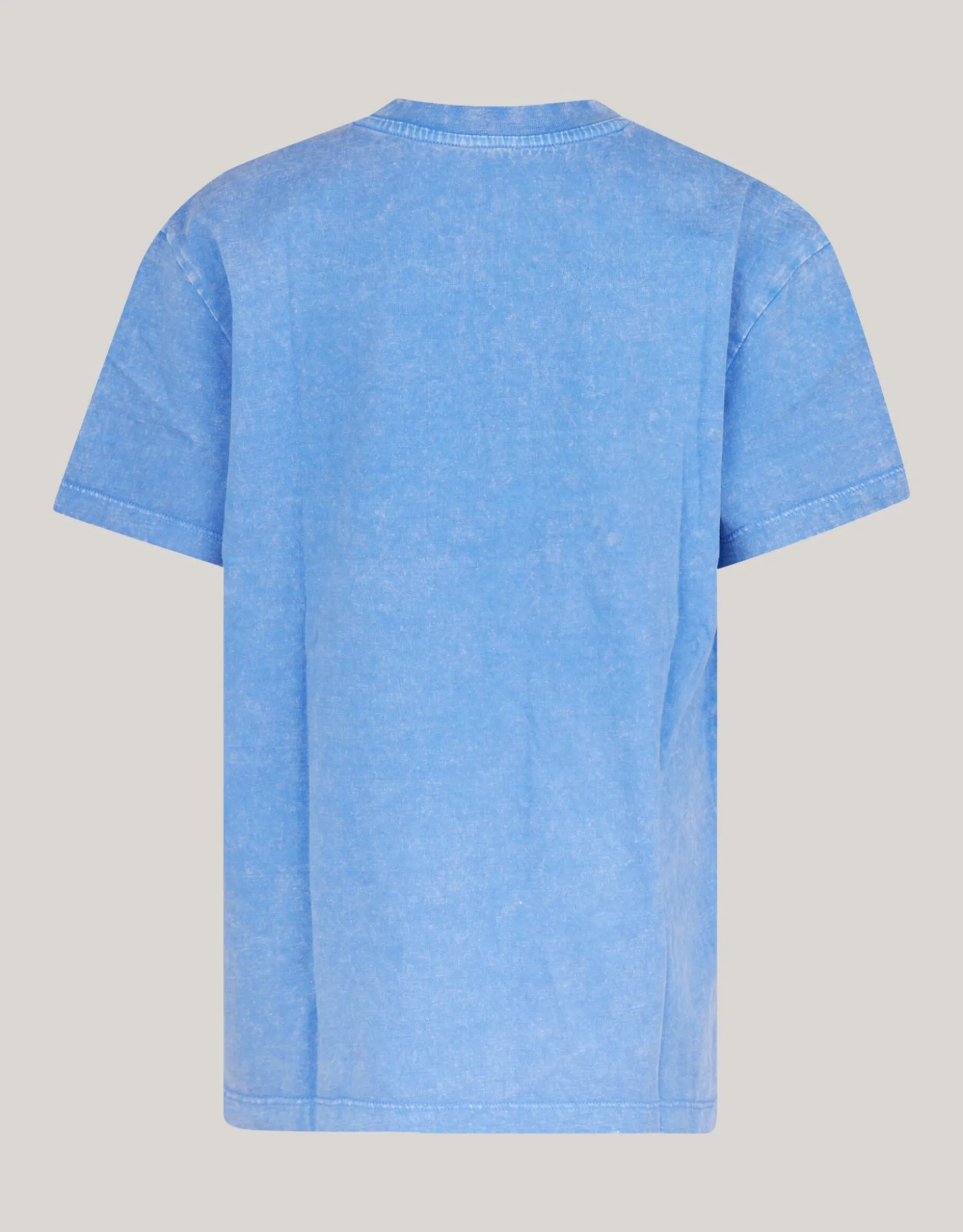 Artwork T-shirt Blauw