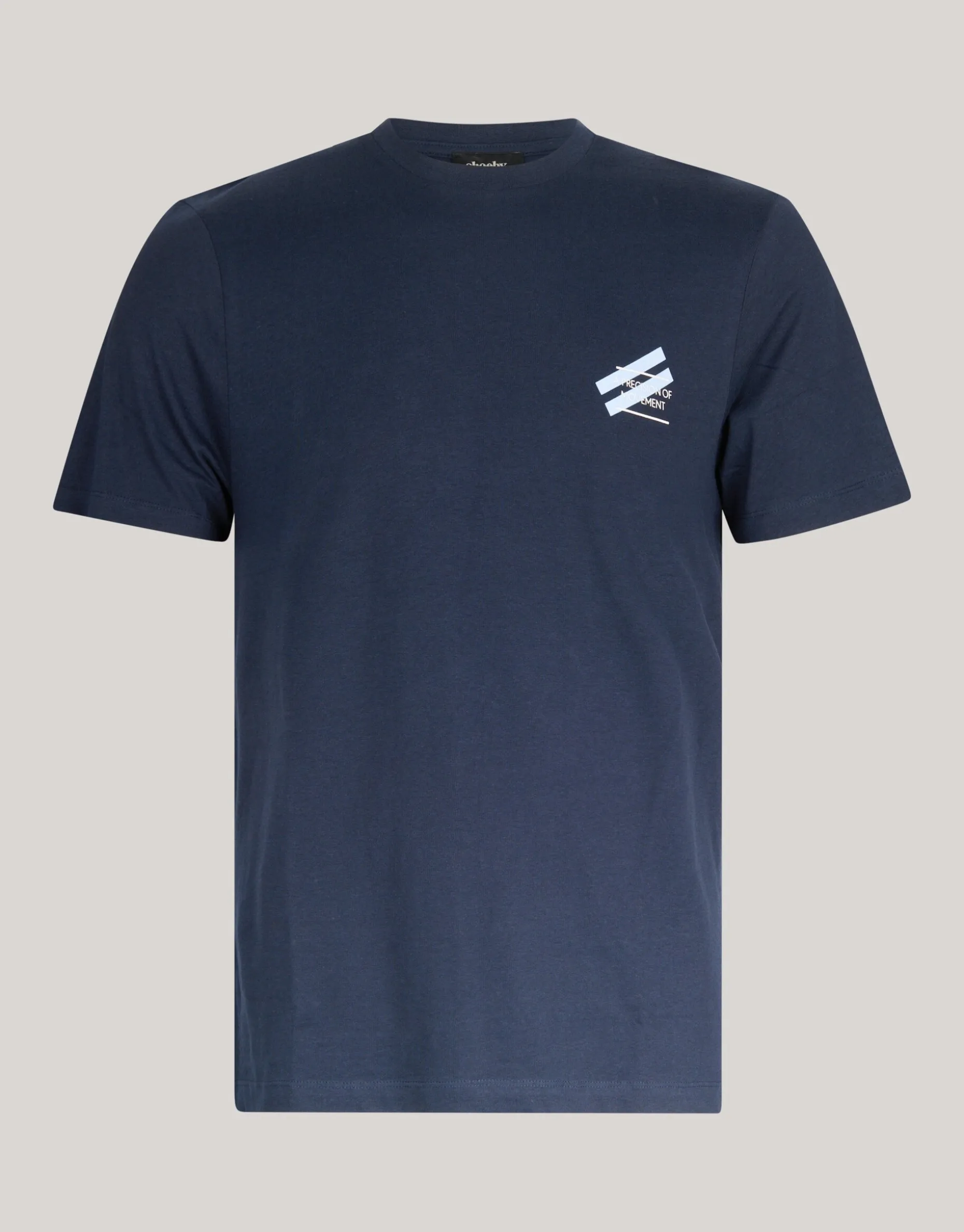 Artwork T-shirt Donkerblauw
