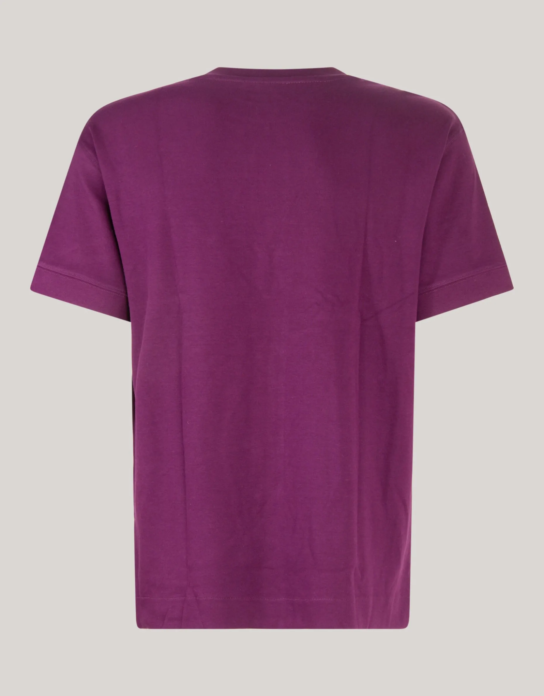 Artwork T-shirt Donkerrood