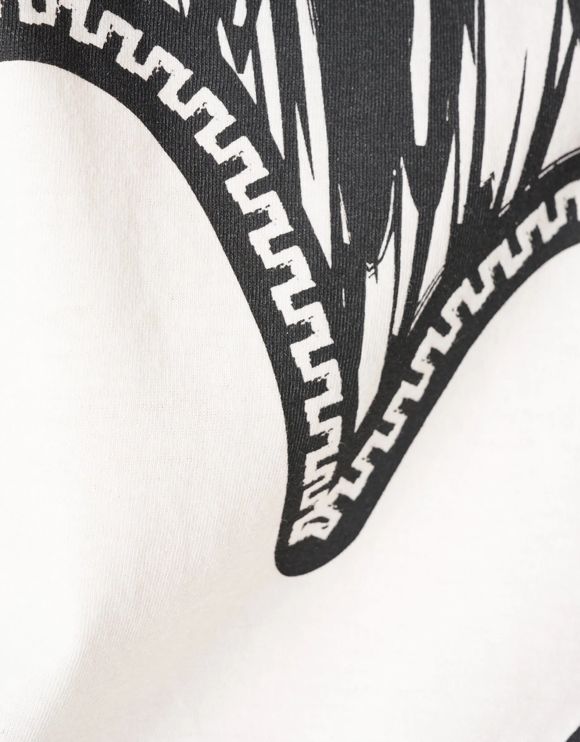 Artwork T-shirt Gebroken Wit