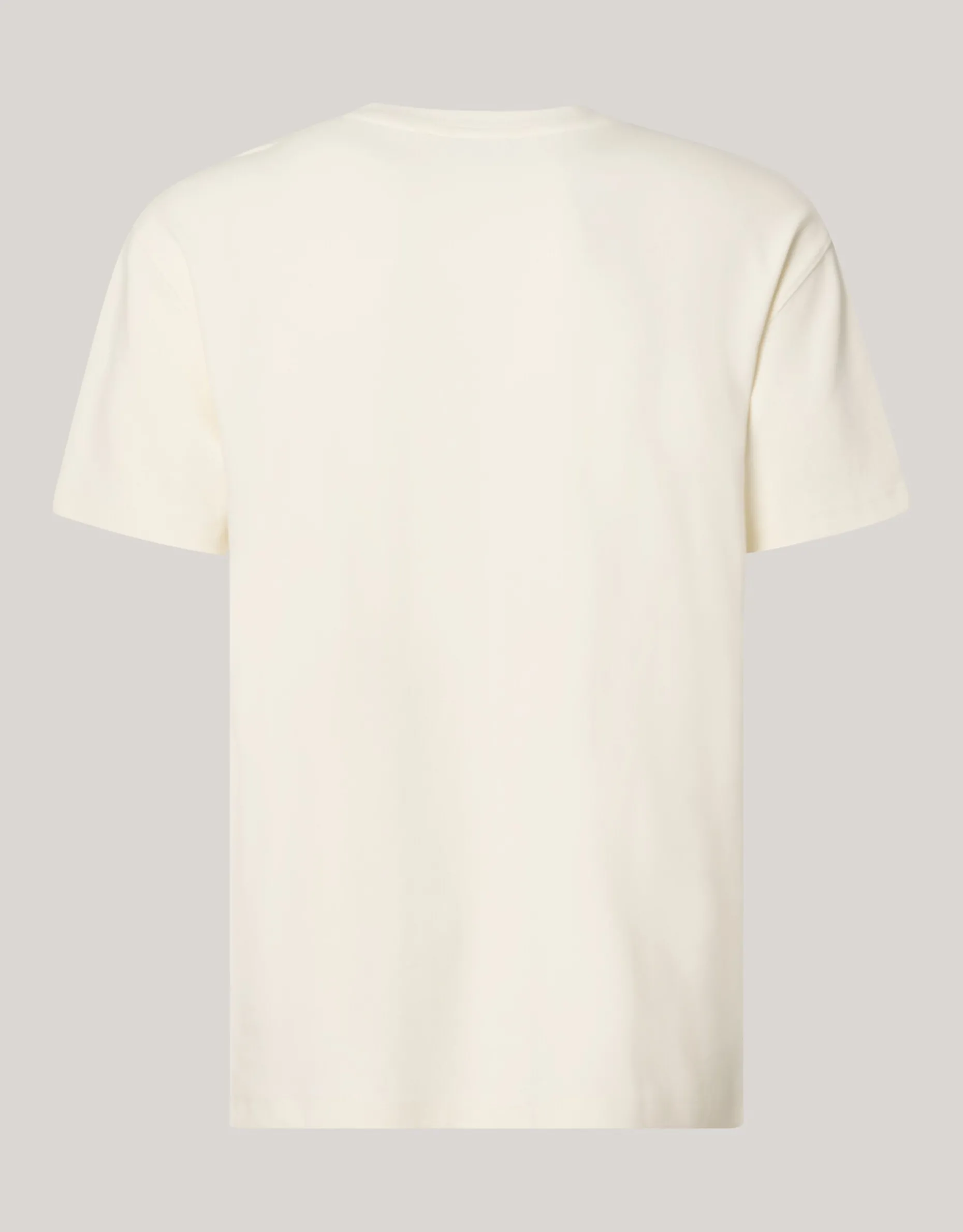 Artwork T-shirt Gebroken Wit