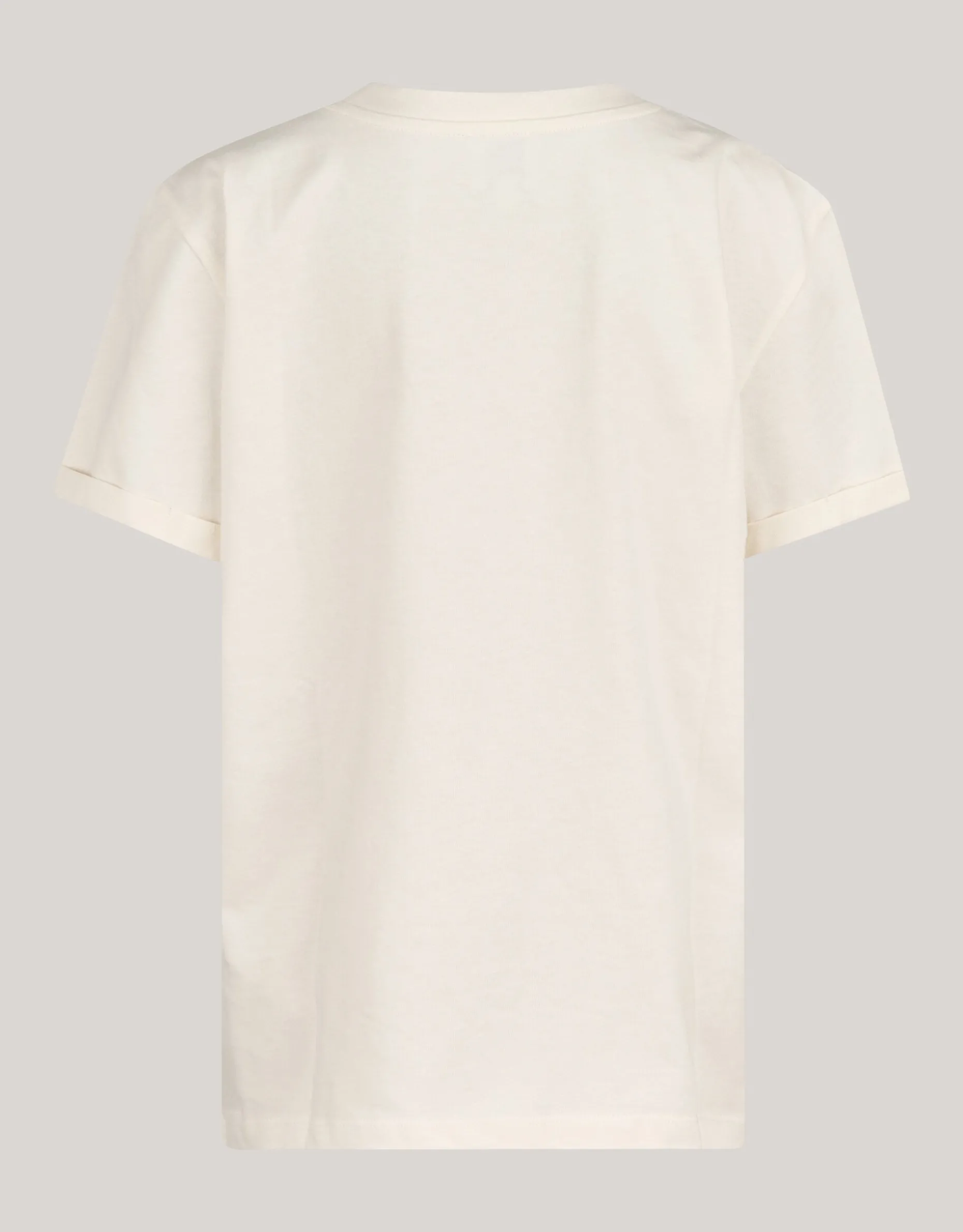 Artwork T-shirt Gebroken Wit
