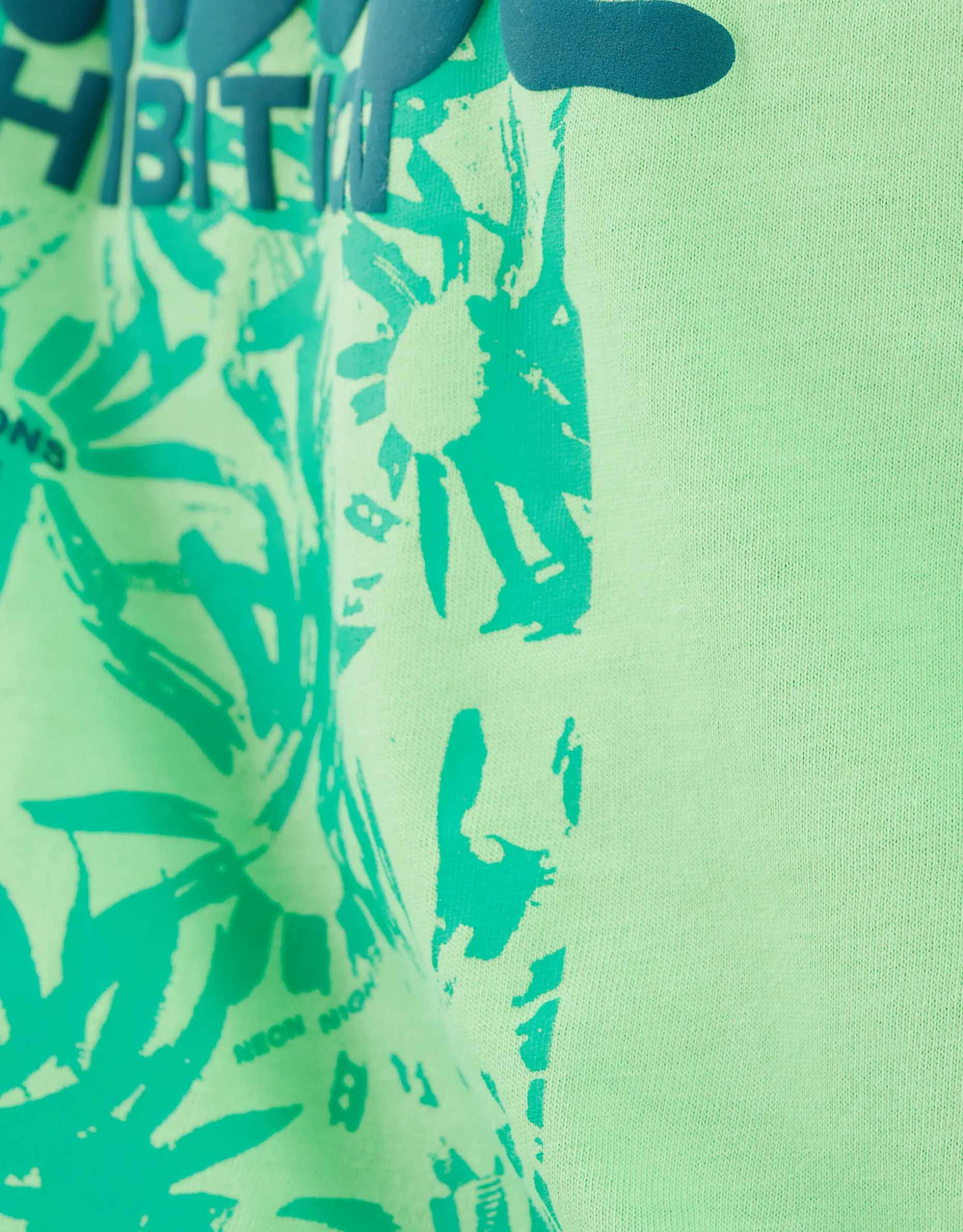 Artwork T-shirt Groen