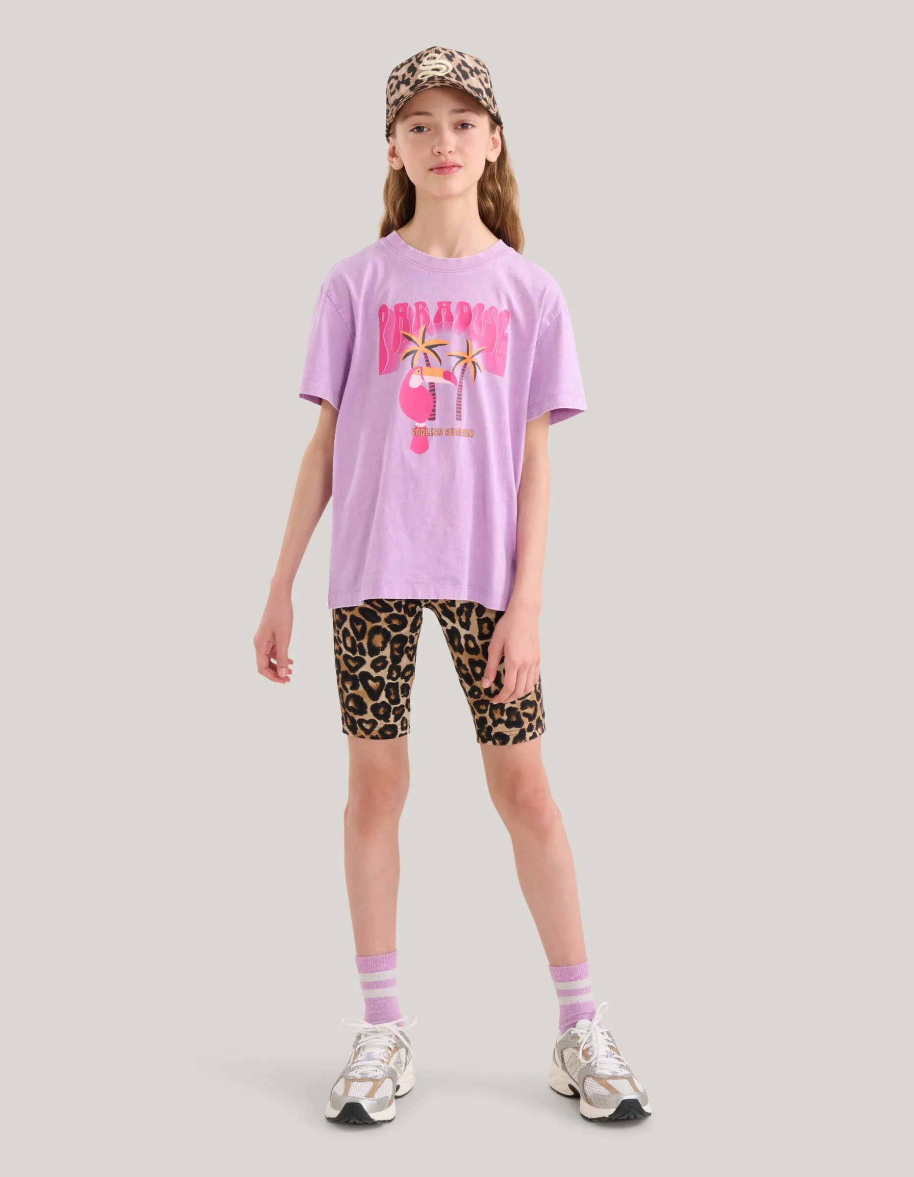 Artwork T-shirt Lichtpaars