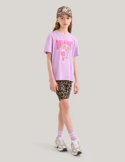 Artwork T-shirt Lichtpaars
