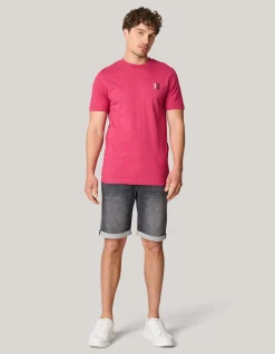Artwork T-shirt Lichtrood