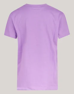 Artwork T-shirt Paars