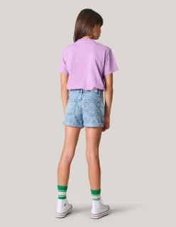 Artwork T-shirt Paars