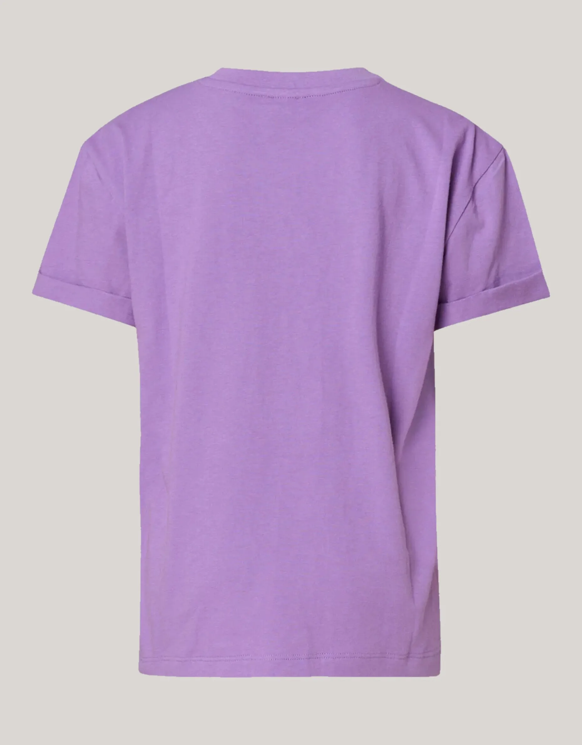 Artwork T-shirt Paars