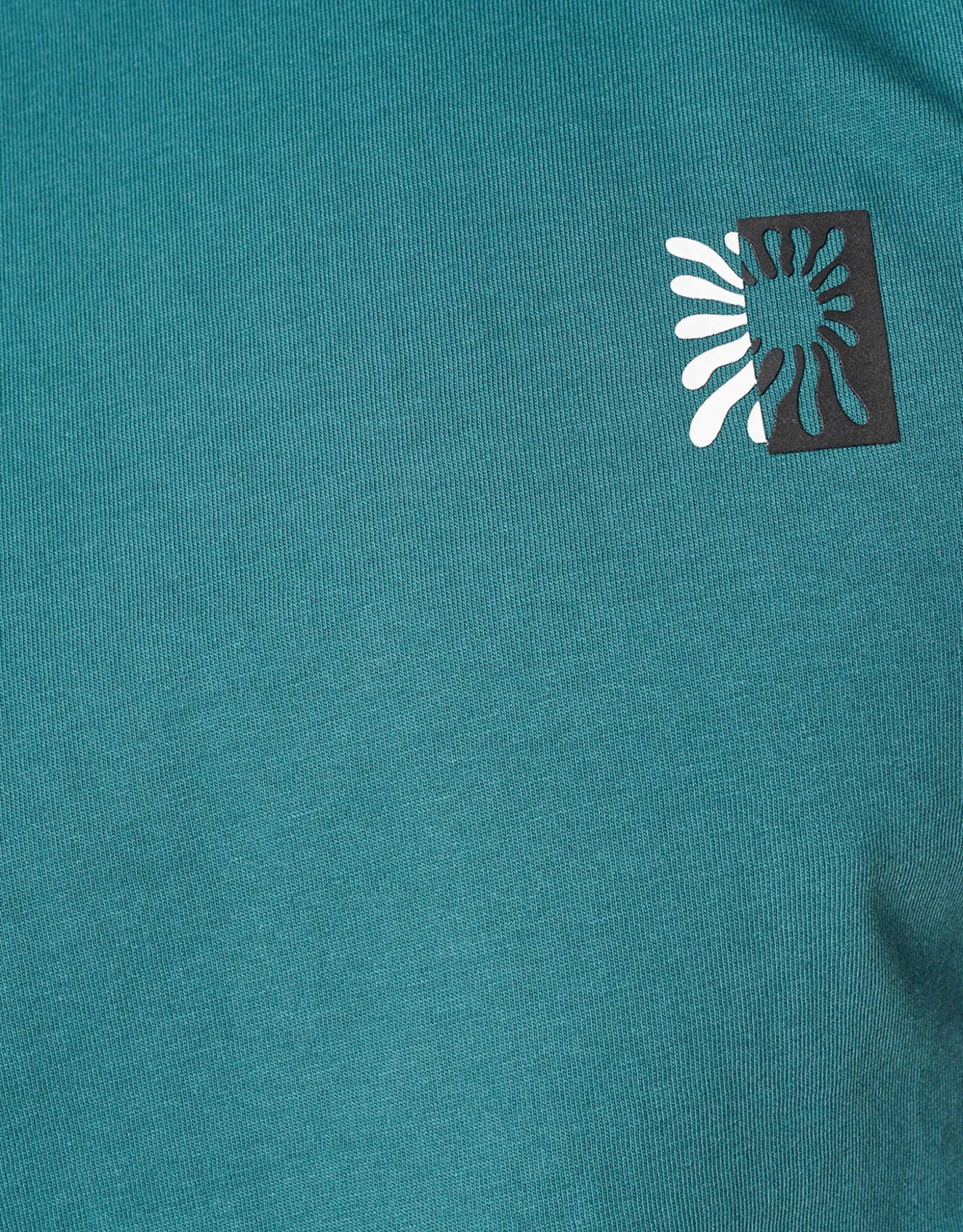 Artwork T-shirt Turquoise