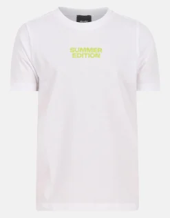 Artwork T-shirt Wit