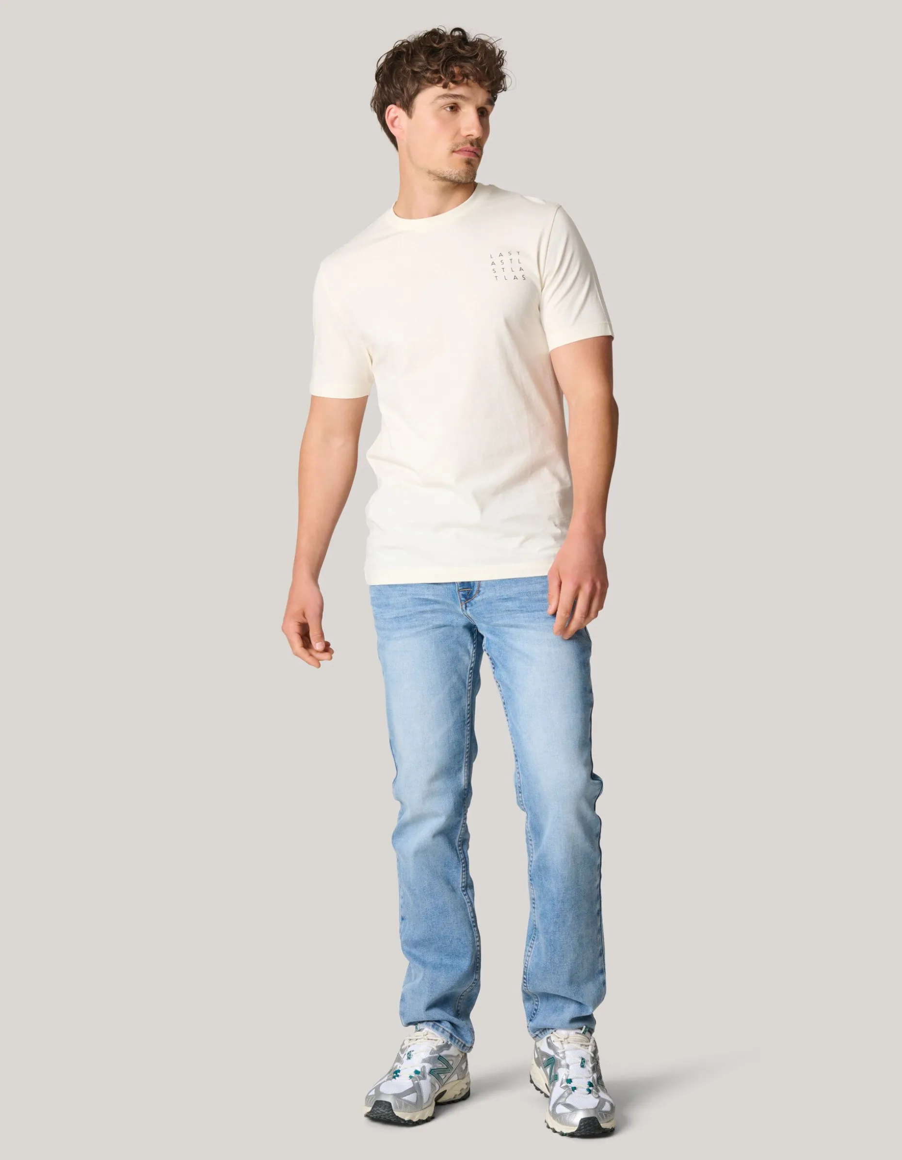 Artwork T-shirt Wit