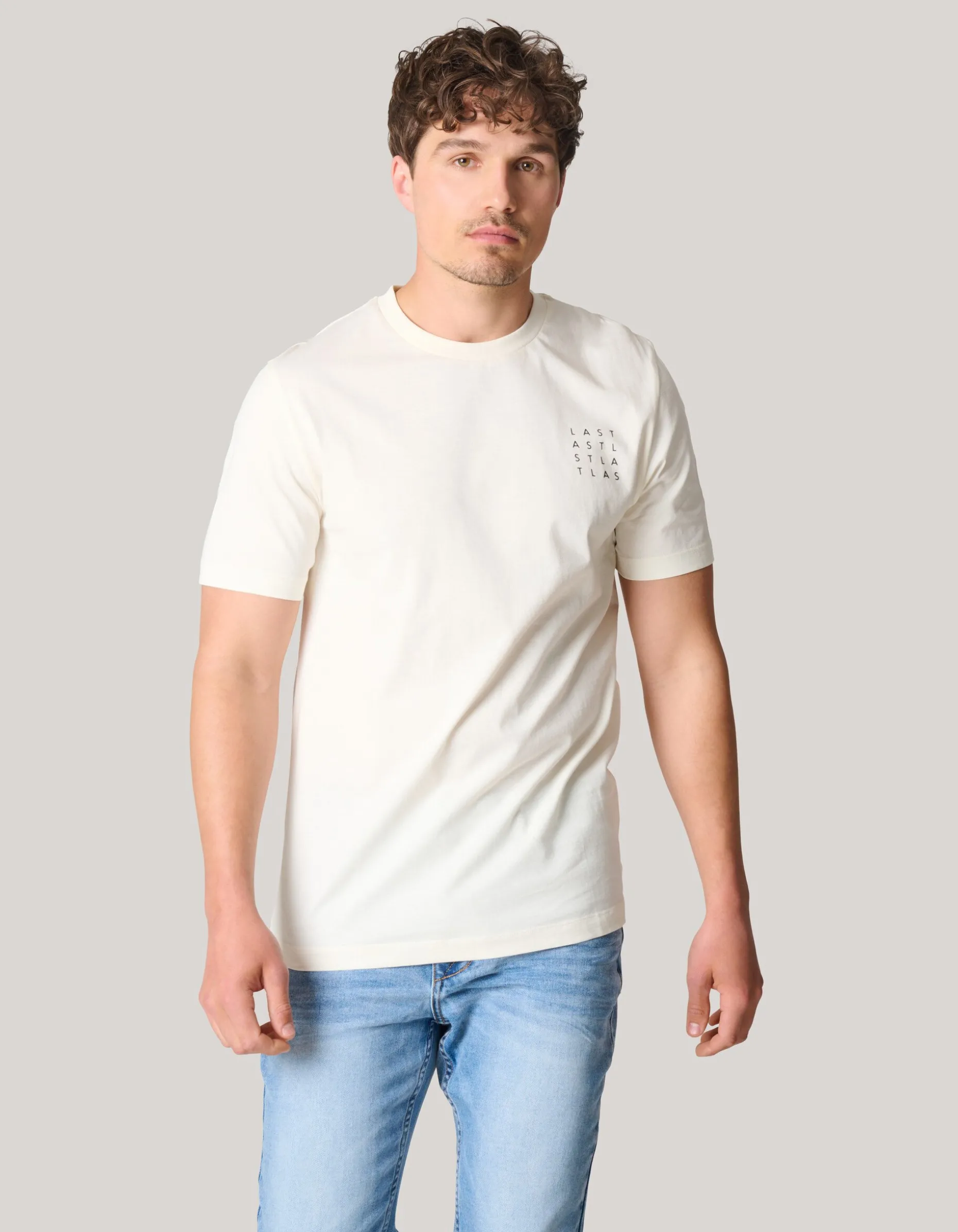 Artwork T-shirt Wit
