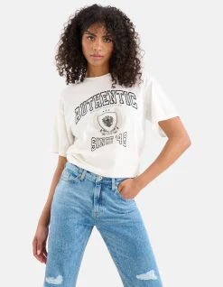 Artwork T-shirt Wit