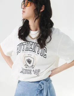 Artwork T-shirt Wit