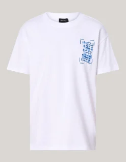 Artwork T-shirt Wit
