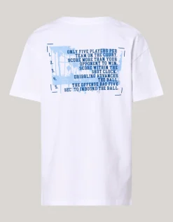 Artwork T-shirt Wit