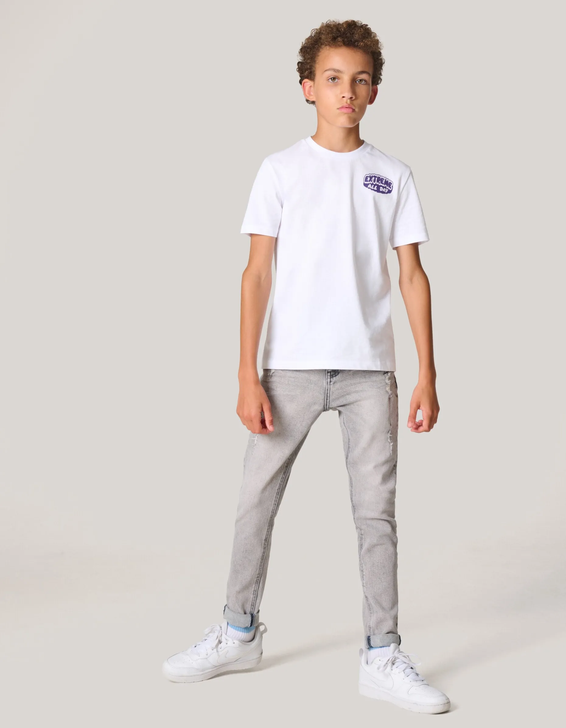 Artwork T-shirt Wit