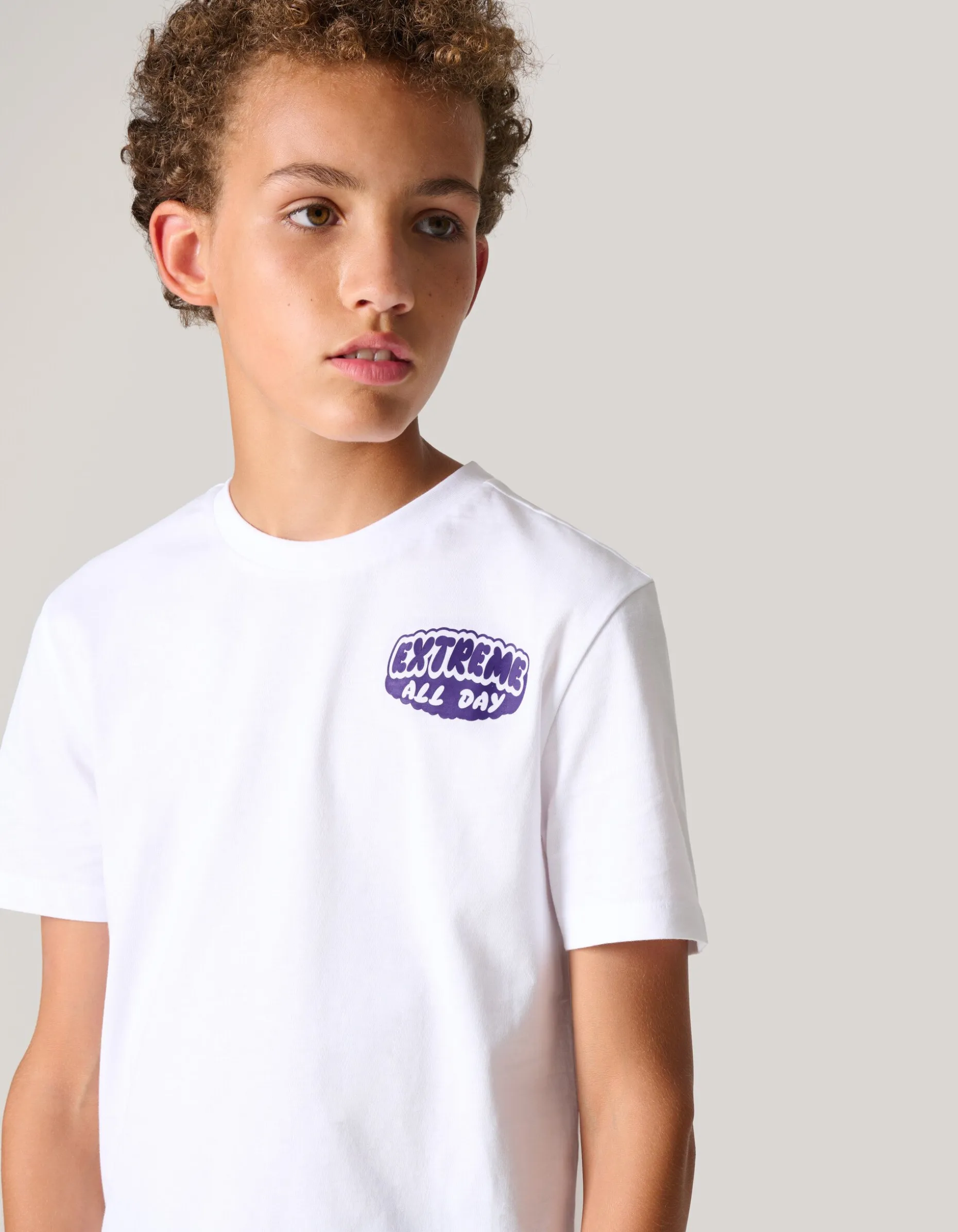 Artwork T-shirt Wit