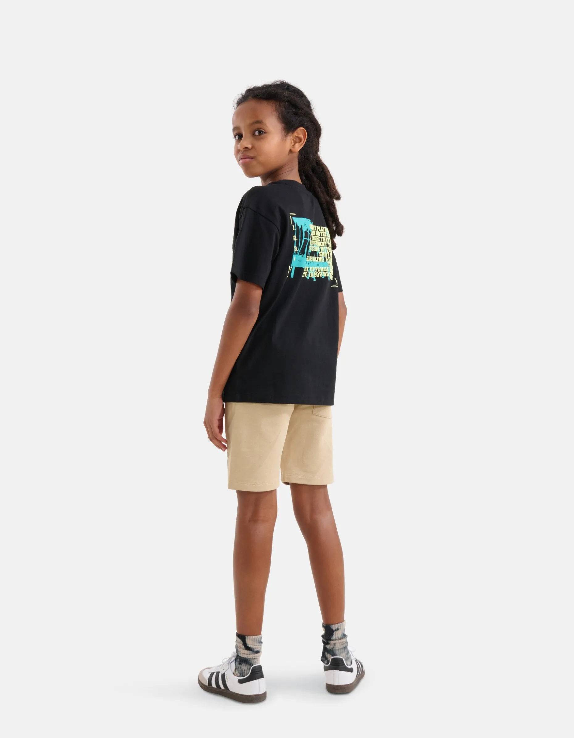 Artwork T-shirt Zwart