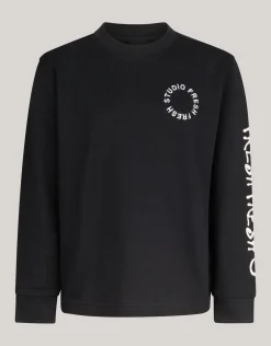Artwork T-shirt Zwart