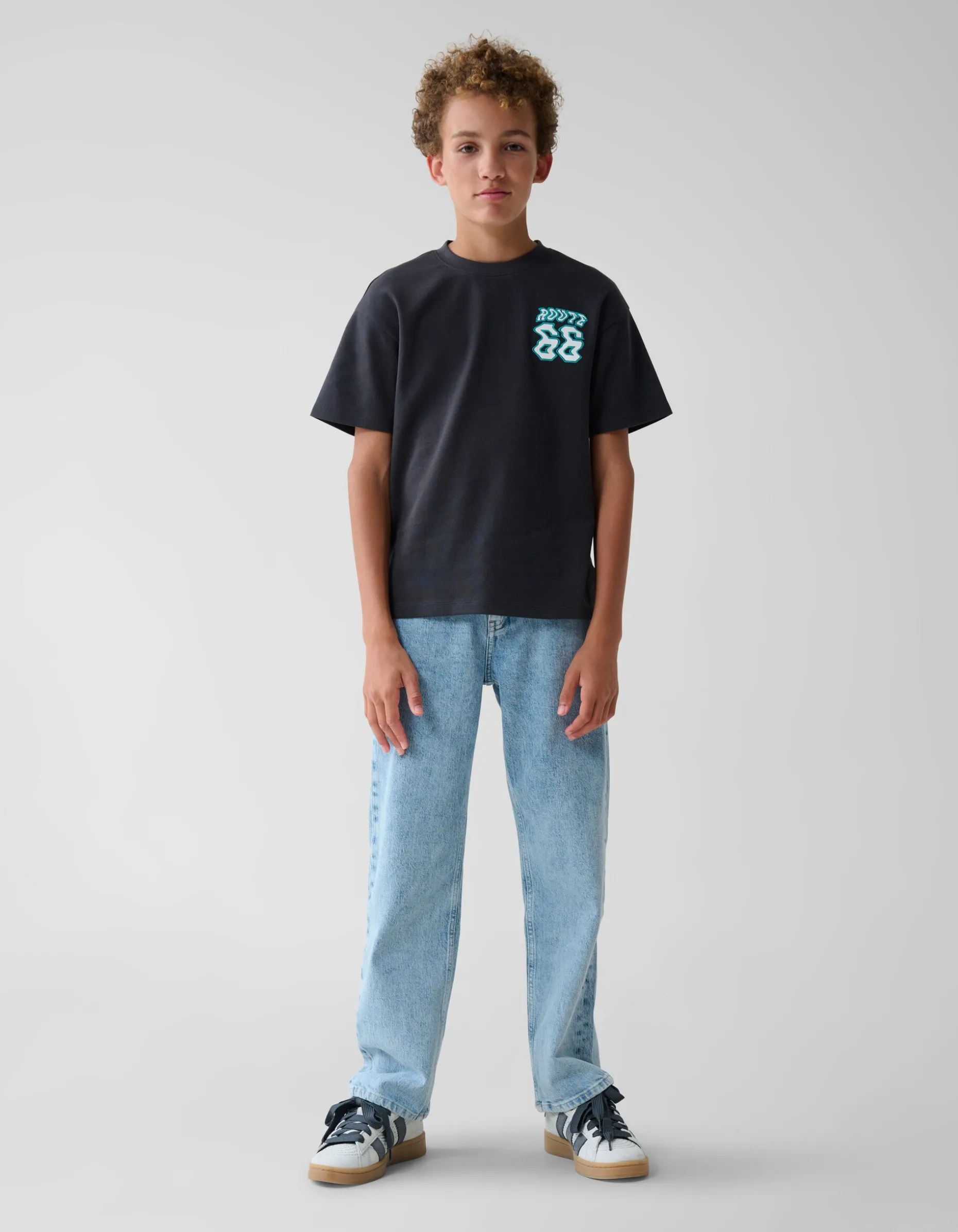 Artwork T-shirt Zwart
