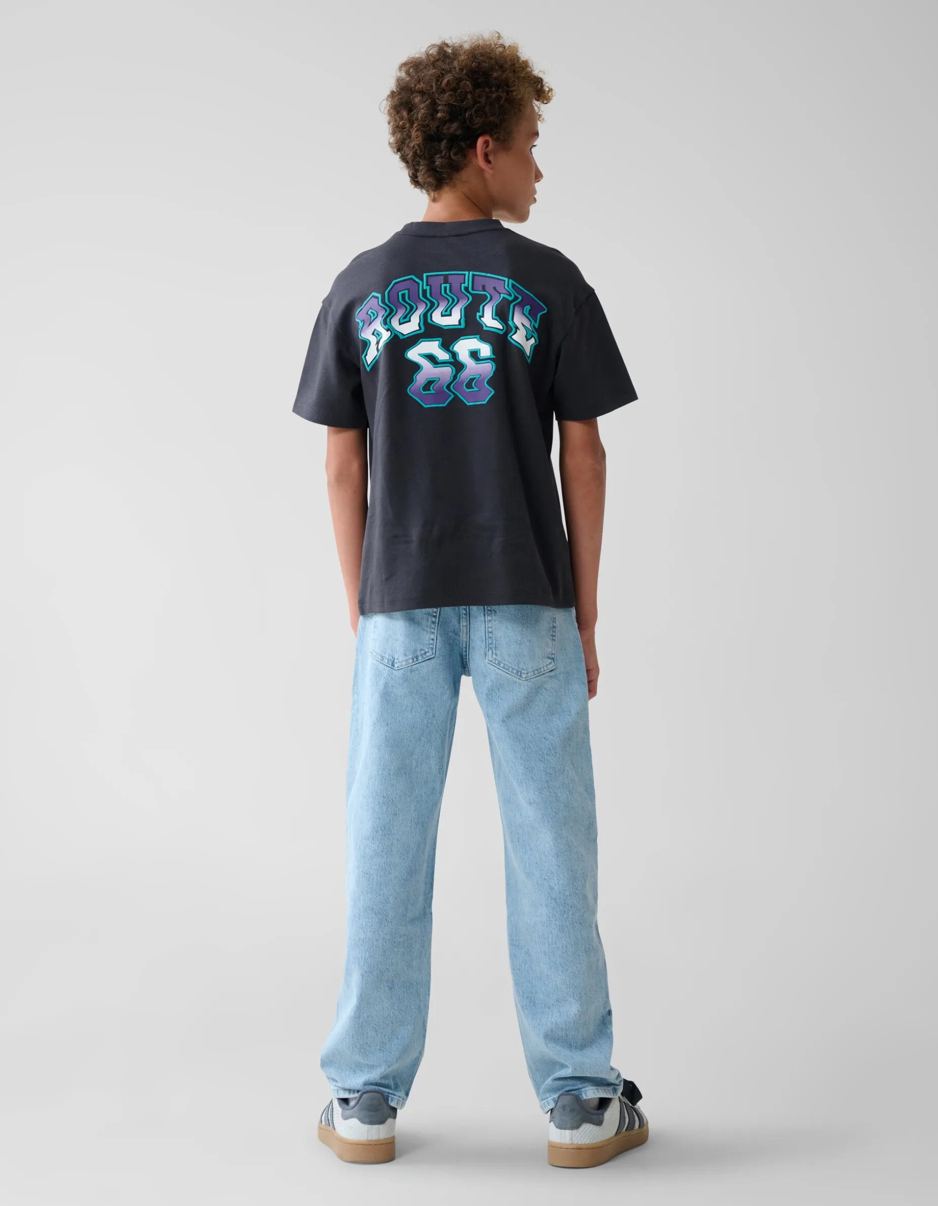 Artwork T-shirt Zwart