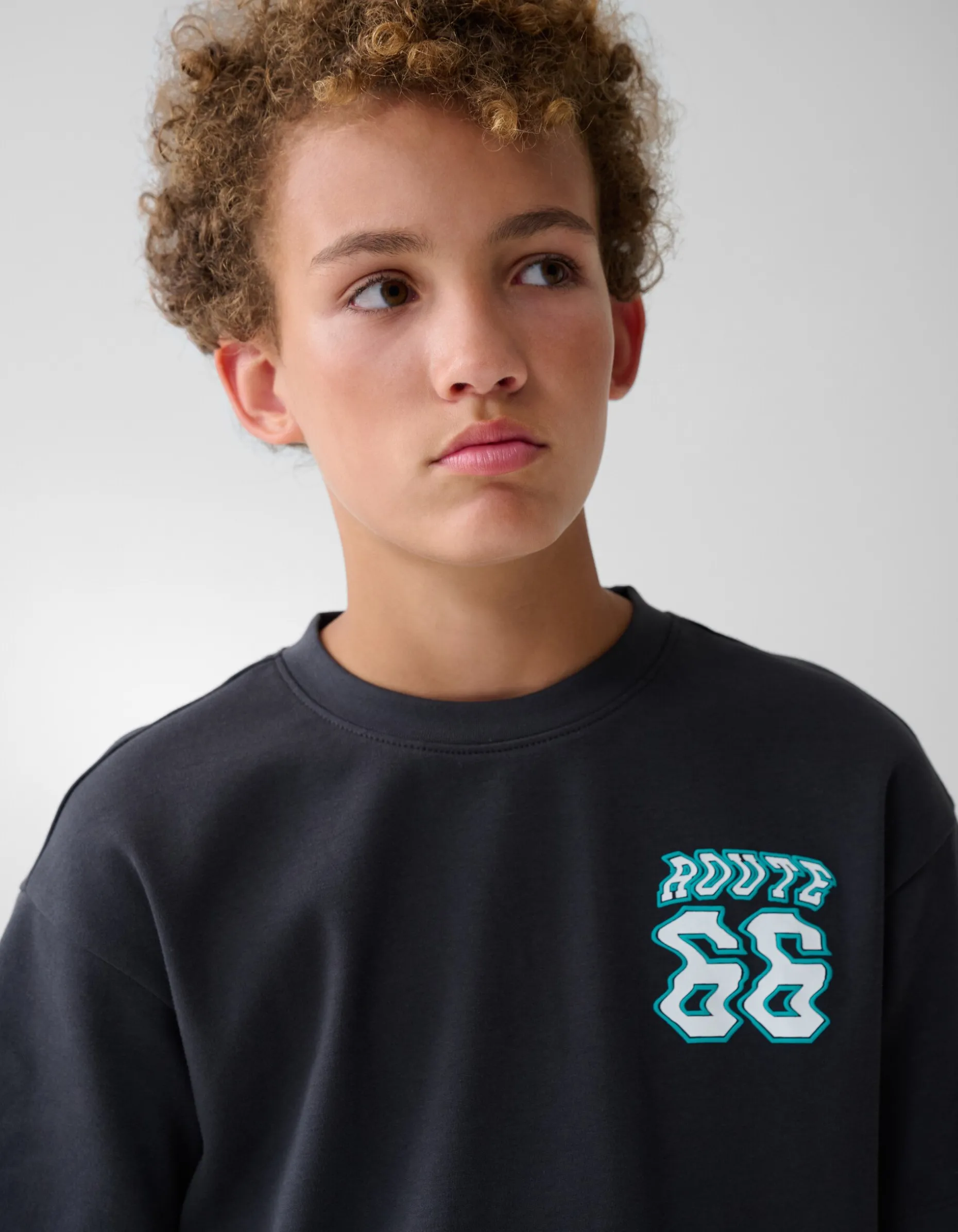 Artwork T-shirt Zwart