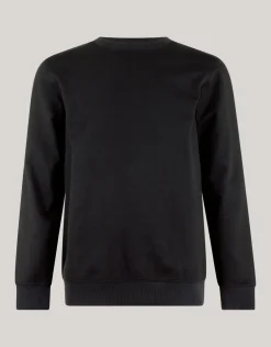 Backprint Sweater Zwart