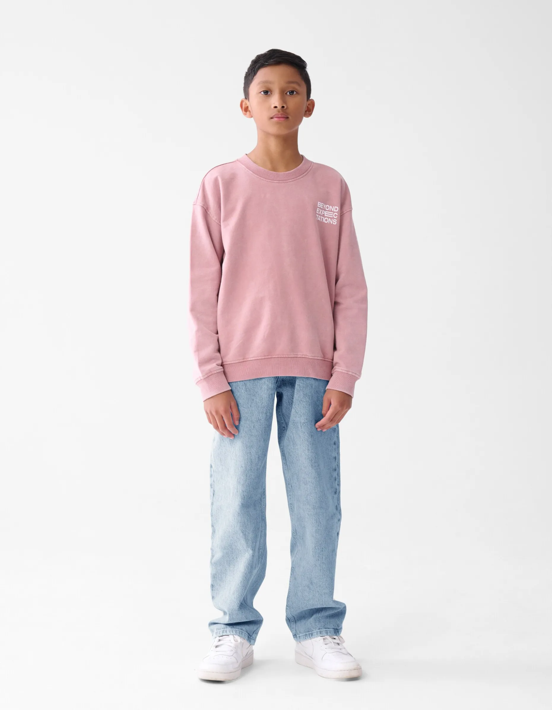 Baggy Fit Jeans Bleached
