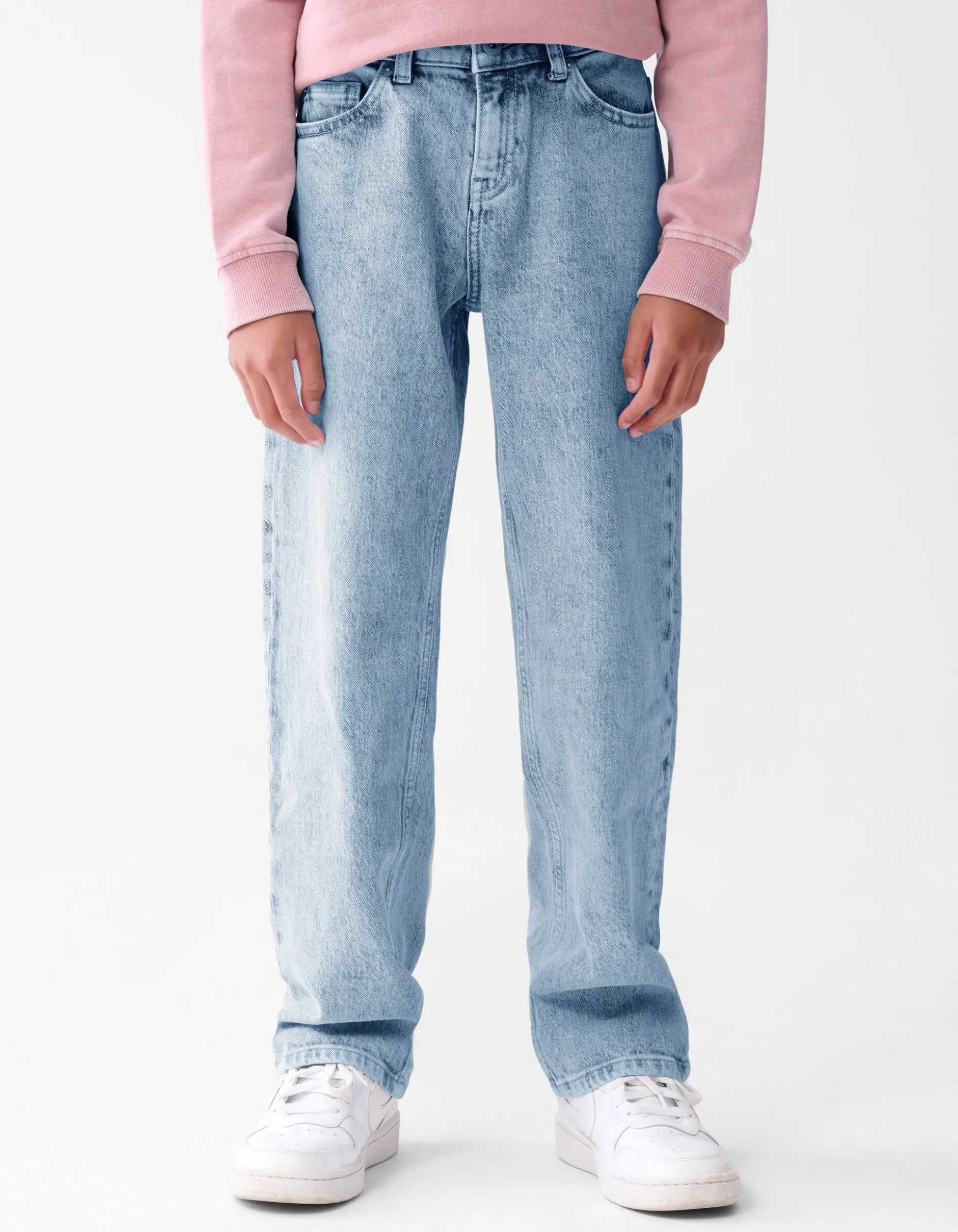 Baggy Fit Jeans Bleached