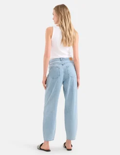 Barrel Fit Jeans Bleached By Lonneke