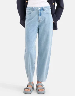 Barrel Fit Jeans Bleached By Lonneke