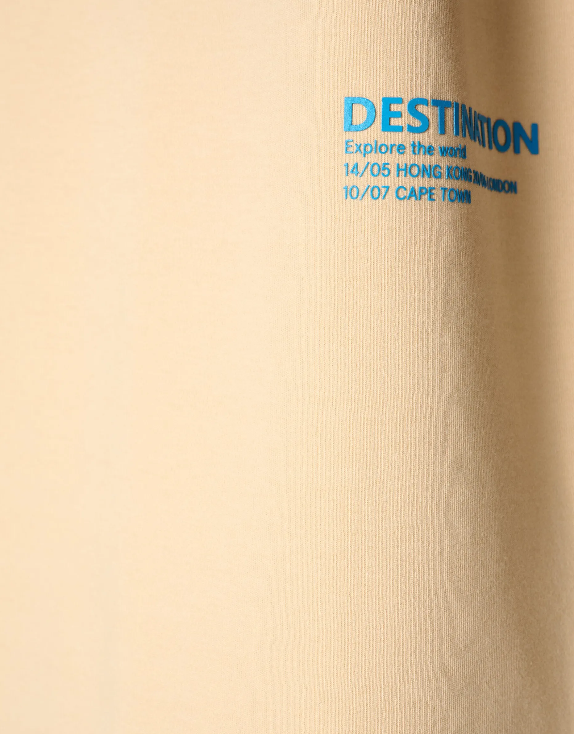 Basic T-shirt Zand