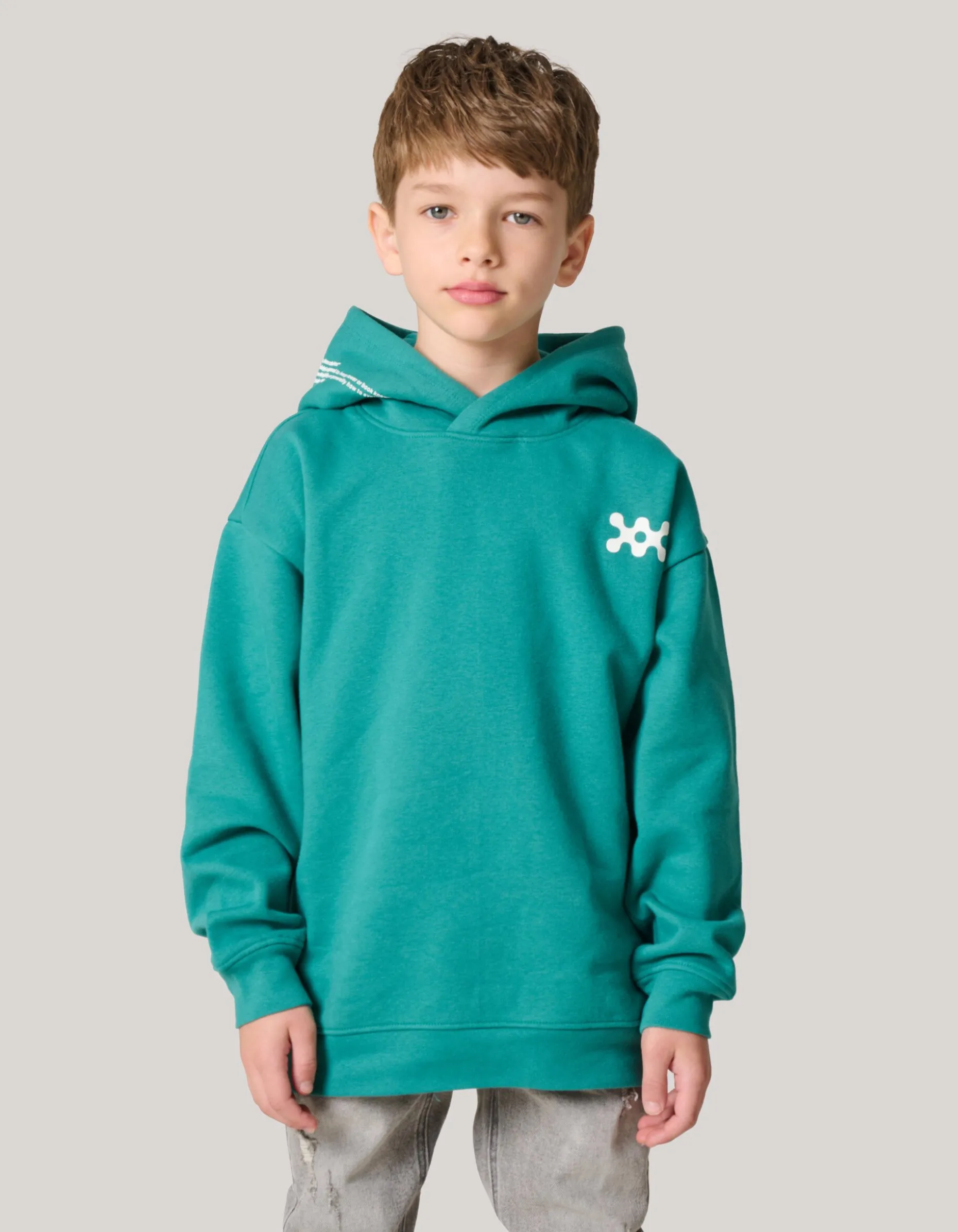 Basis Artwork Hoodie Groen