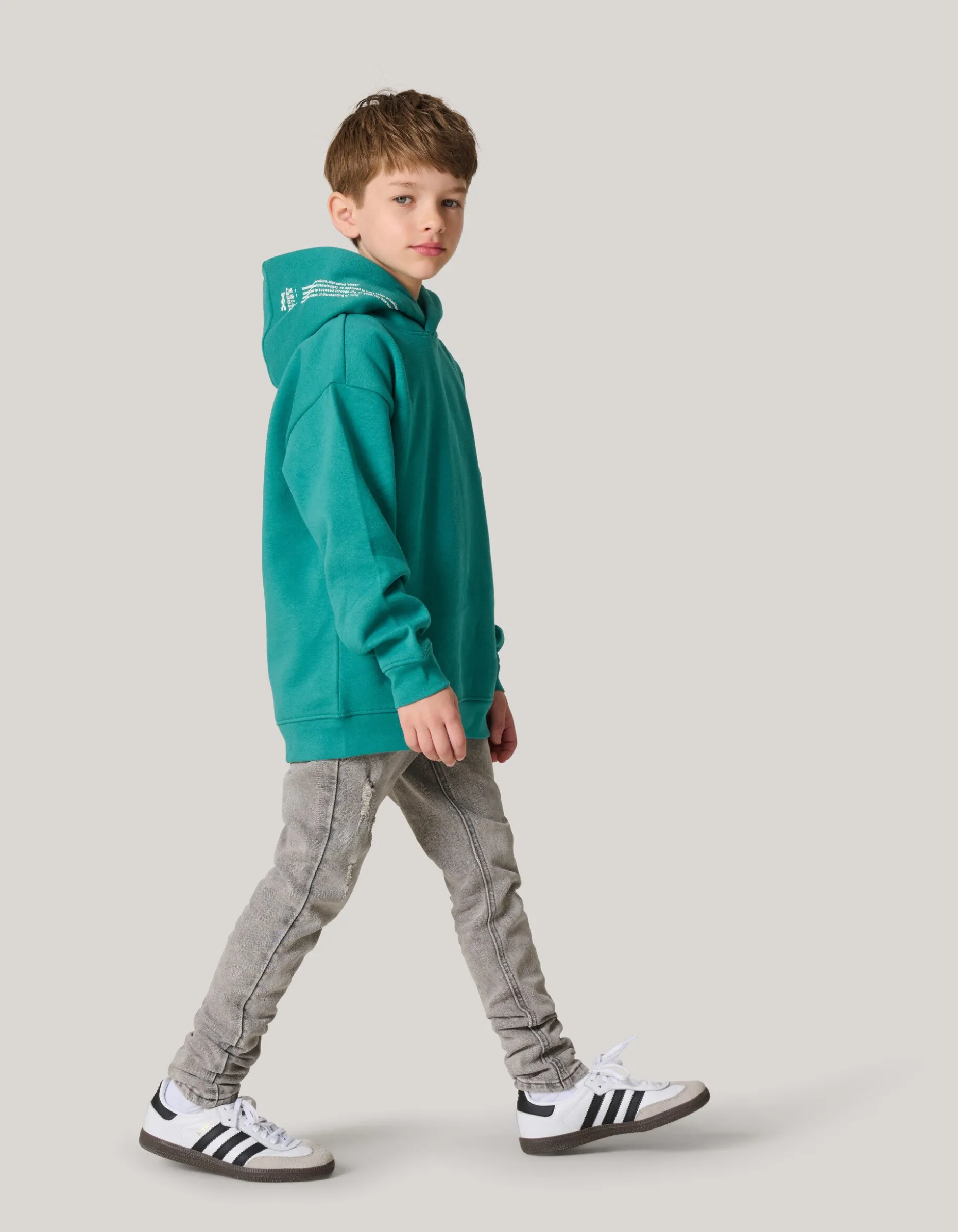 Basis Artwork Hoodie Groen
