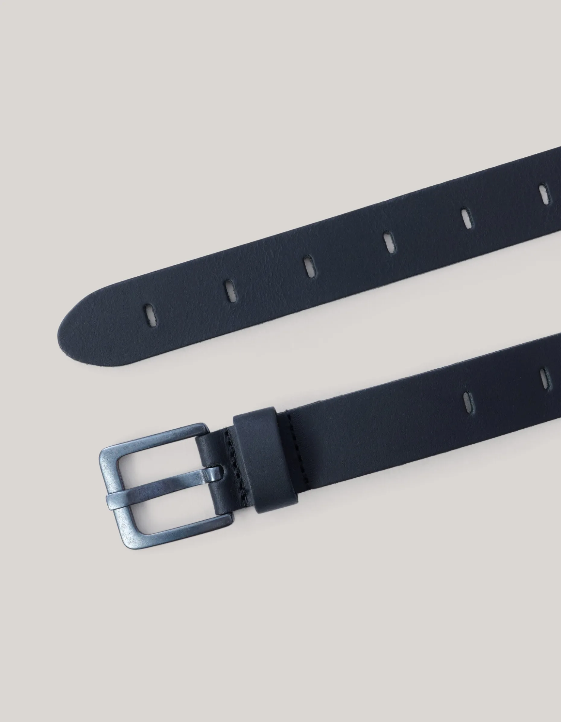 Basis Leren Riem Zwart