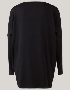 Basis Oversized Top Zwart
