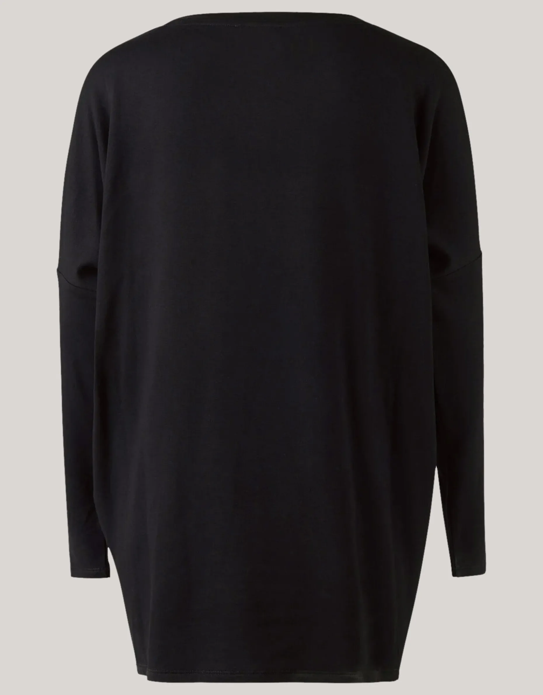 Basis Oversized Top Zwart