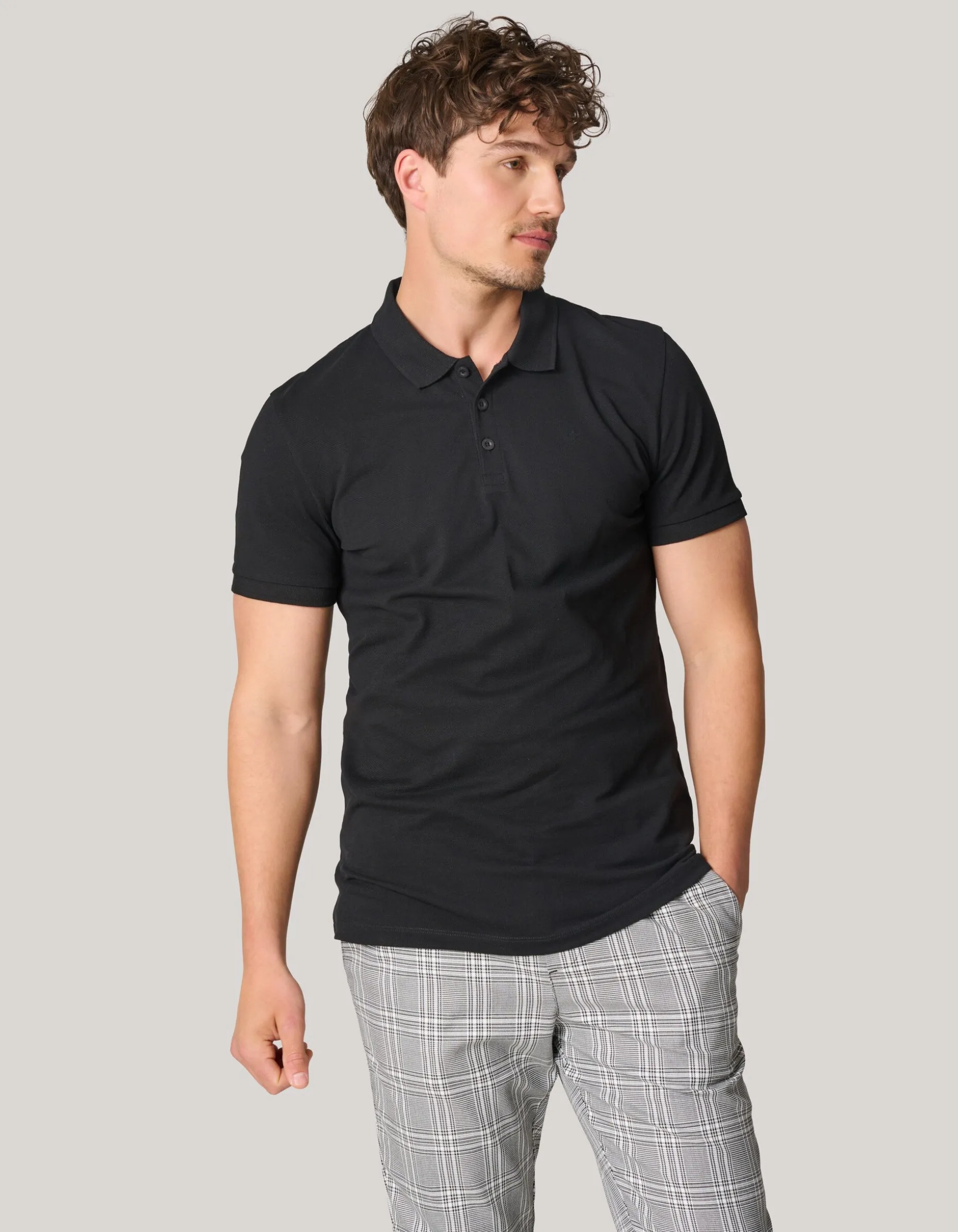 Basis Polo Zwart